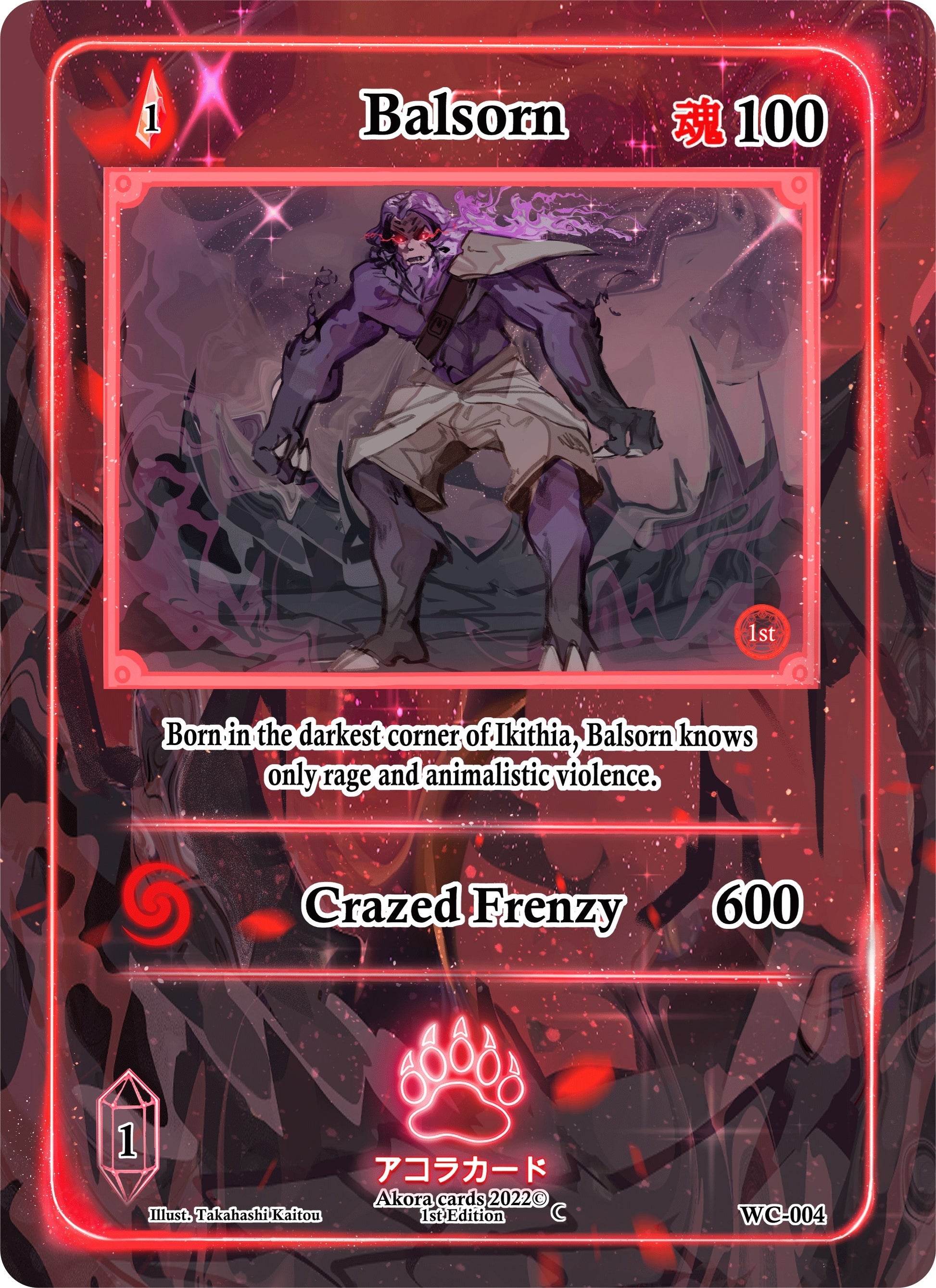 Balsorn (4) (WC1E) - Akora TCG Single