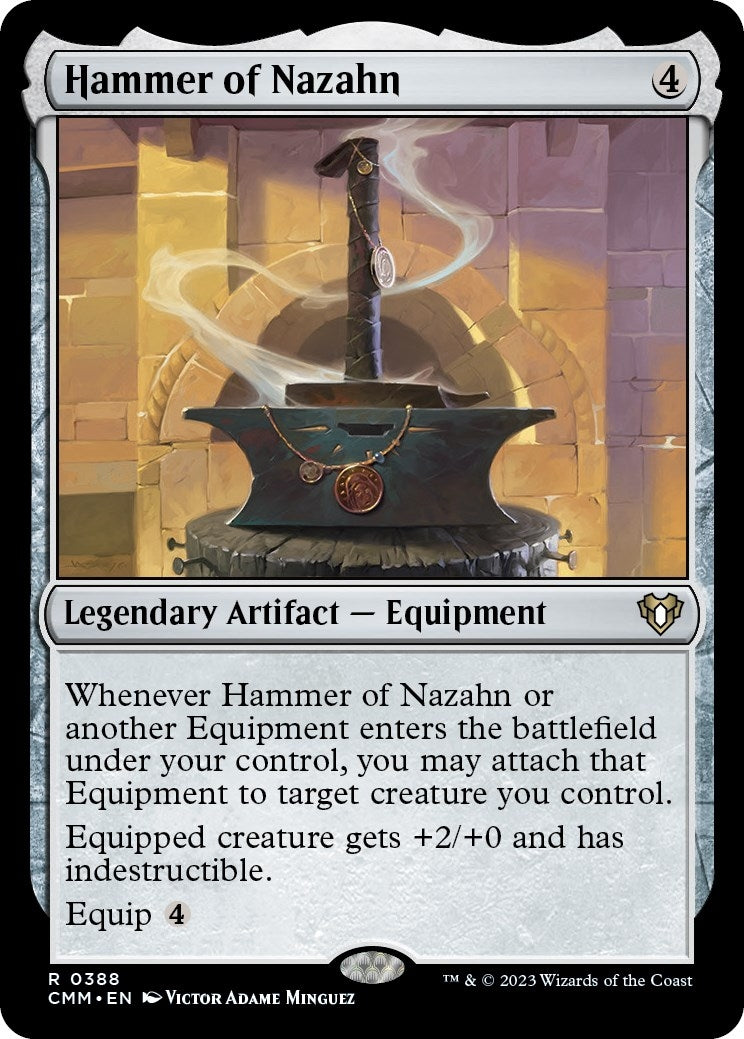 Hammer of Nazahn (388) [CMM] - MTG Single