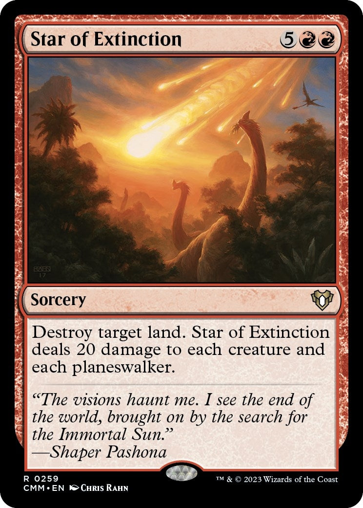 Star of Extinction (259) [CMM] - MTG Single