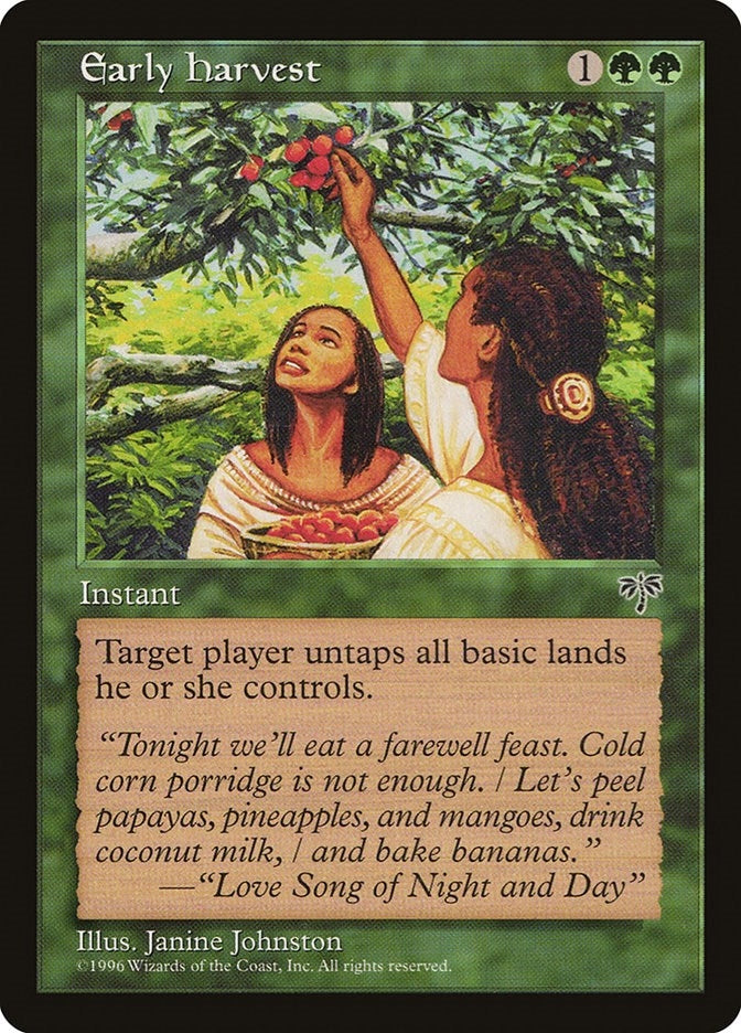 Early Harvest [MIR] - MTG Single
