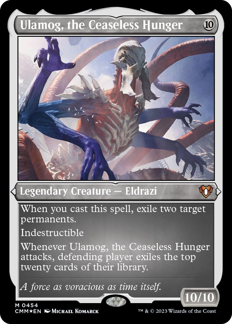 Ulamog the Ceaseless Hunger (Foil Etched) (454) [CMM] - MTG Single