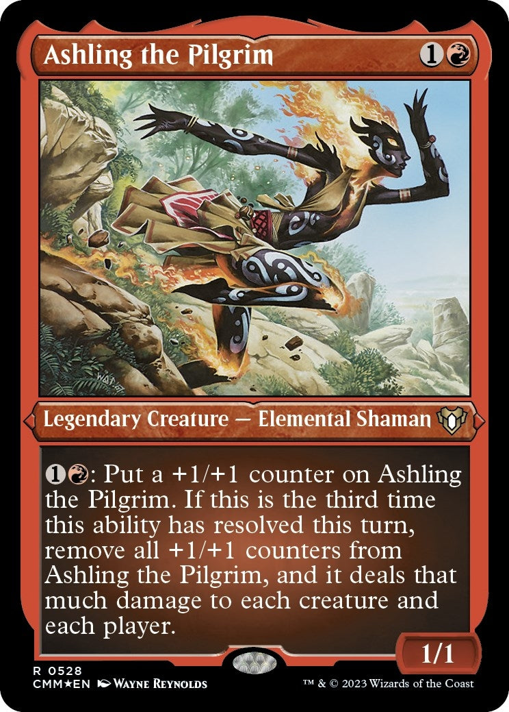 Ashling the Pilgrim (Foil Etched) (528) [CMM] - MTG Single