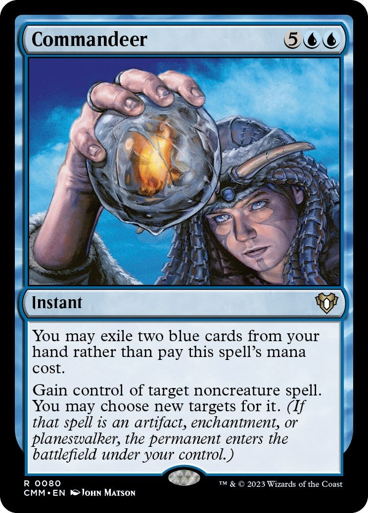 Commandeer (80) [CMM] - MTG Single