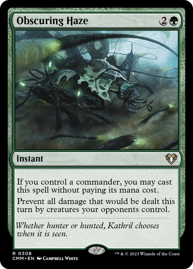 Obscuring Haze (308) [CMM] - MTG Single
