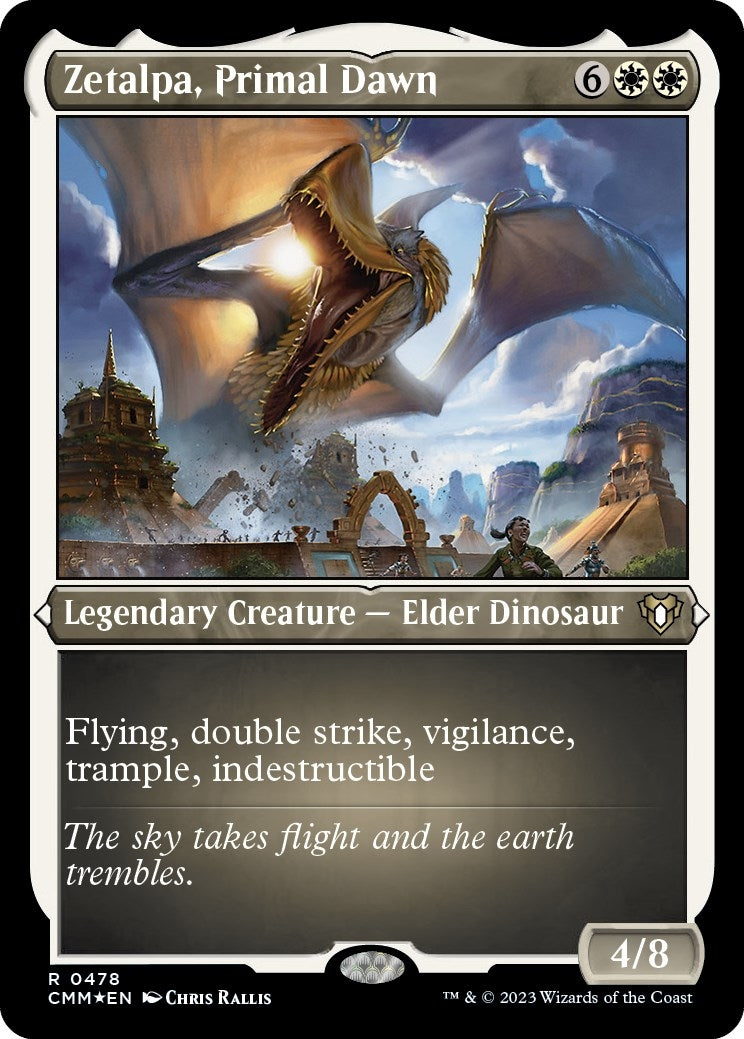 Zetalpa Primal Dawn (Foil Etched) (478) [CMM] - MTG Single