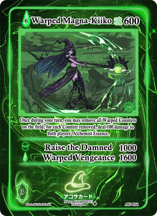 Warped Magna-Kiiko (54) (AU1E) - Akora TCG Single