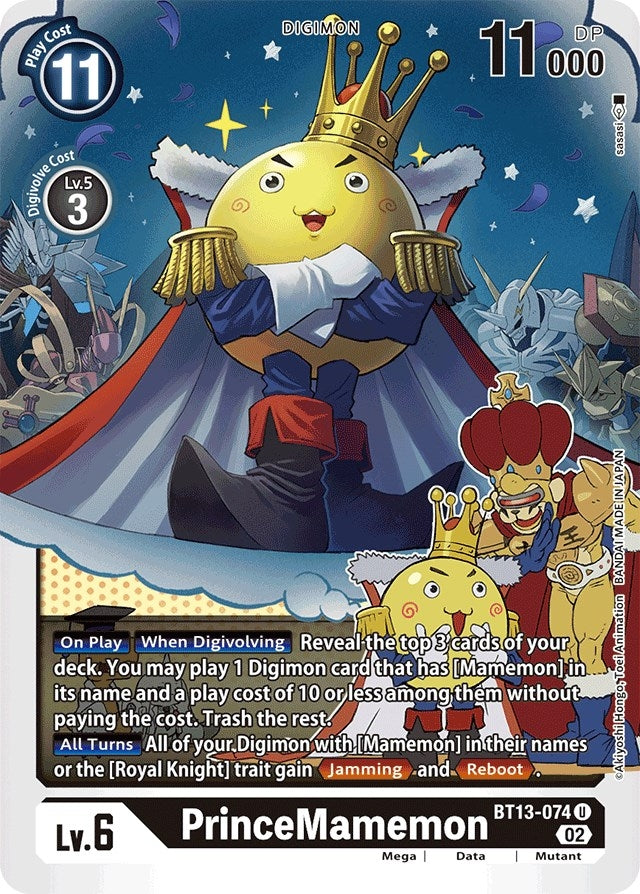 PrinceMamemon (13074) [BT13] - Digimon Card Game Single