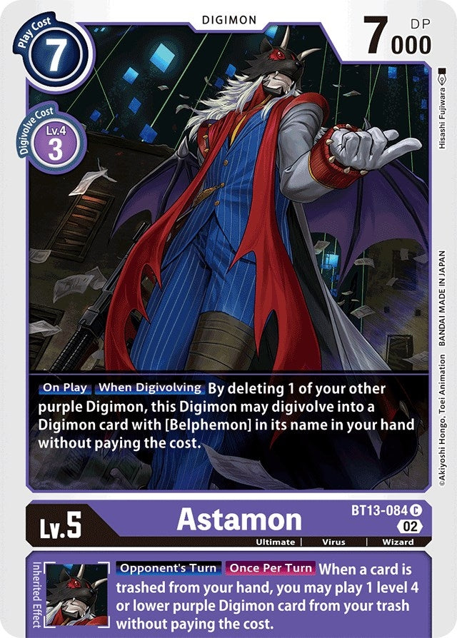 Astamon (13084) [BT13] - Digimon Card Game Single