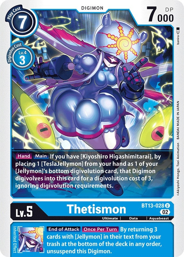 Thetismon (13028) [BT13] - Digimon Card Game Single