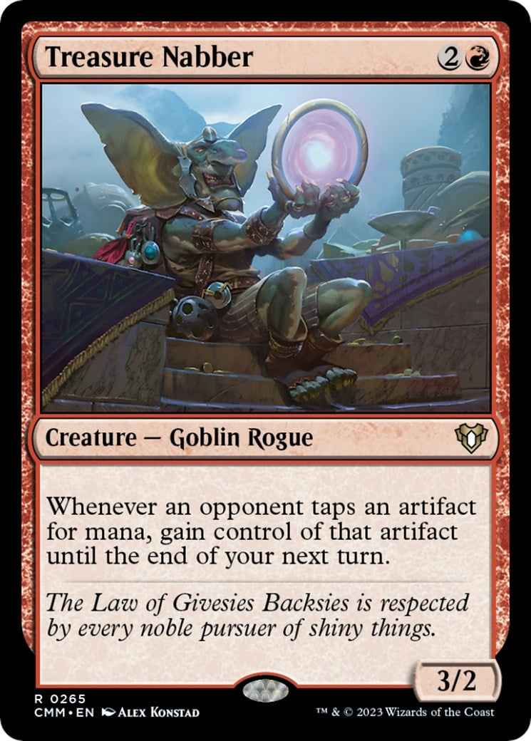 Treasure Nabber (265) [CMM] - MTG Single