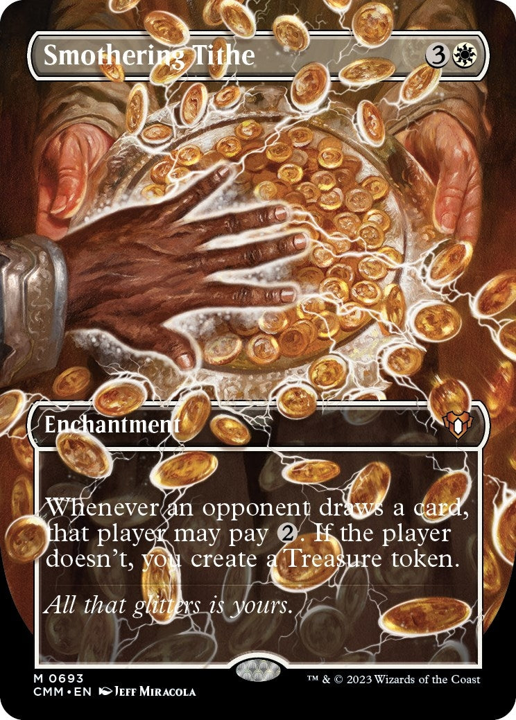 Smothering Tithe (Borderless) (693) [CMM] - MTG Single
