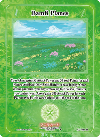 Bamfi Planes (Holo) (85) (AU1E) - Akora TCG Single