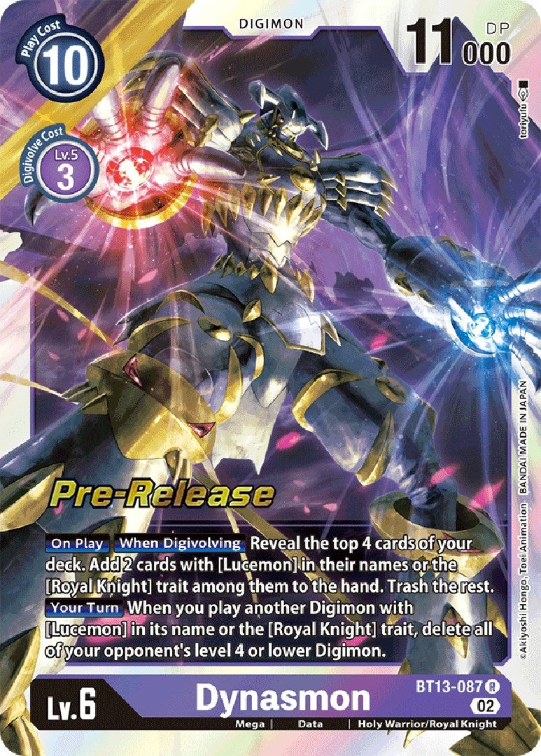 Dynasmon (13087) [BT13_PR] - Digimon Card Game Single