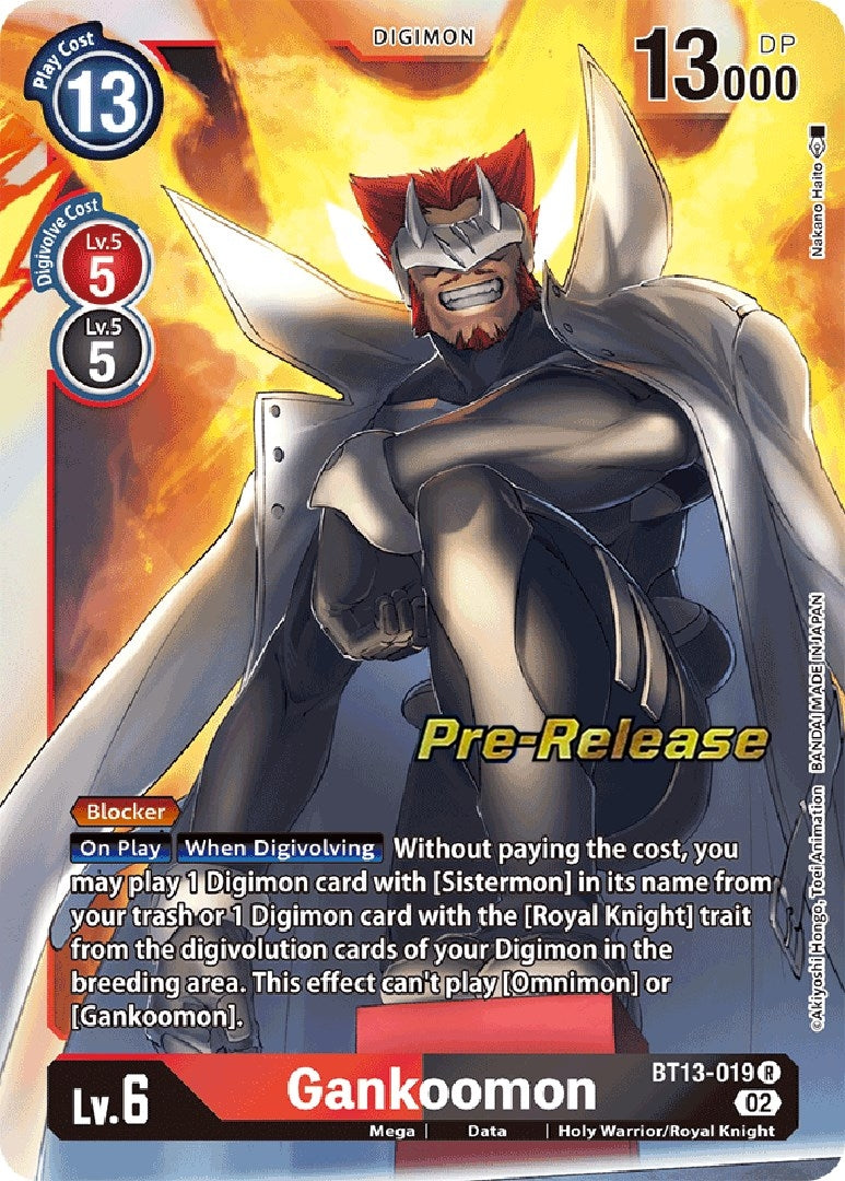 Gankoomon (13019) [BT13_PR] - Digimon Card Game Single