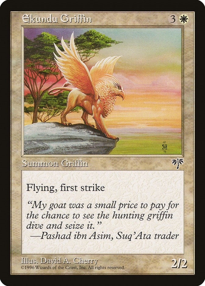 Ekundu Griffin [MIR] - MTG Single