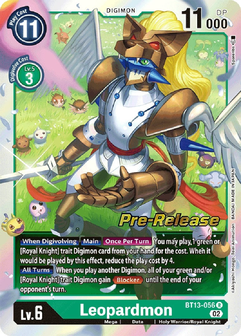 Leopardmon (13056) [BT13_PR] - Digimon Card Game Single