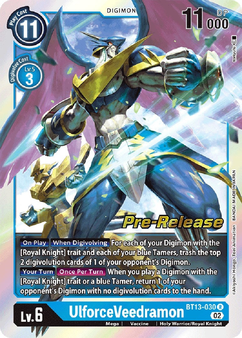 UlforceVeedramon (13030) [BT13_PR] - Digimon Card Game Single