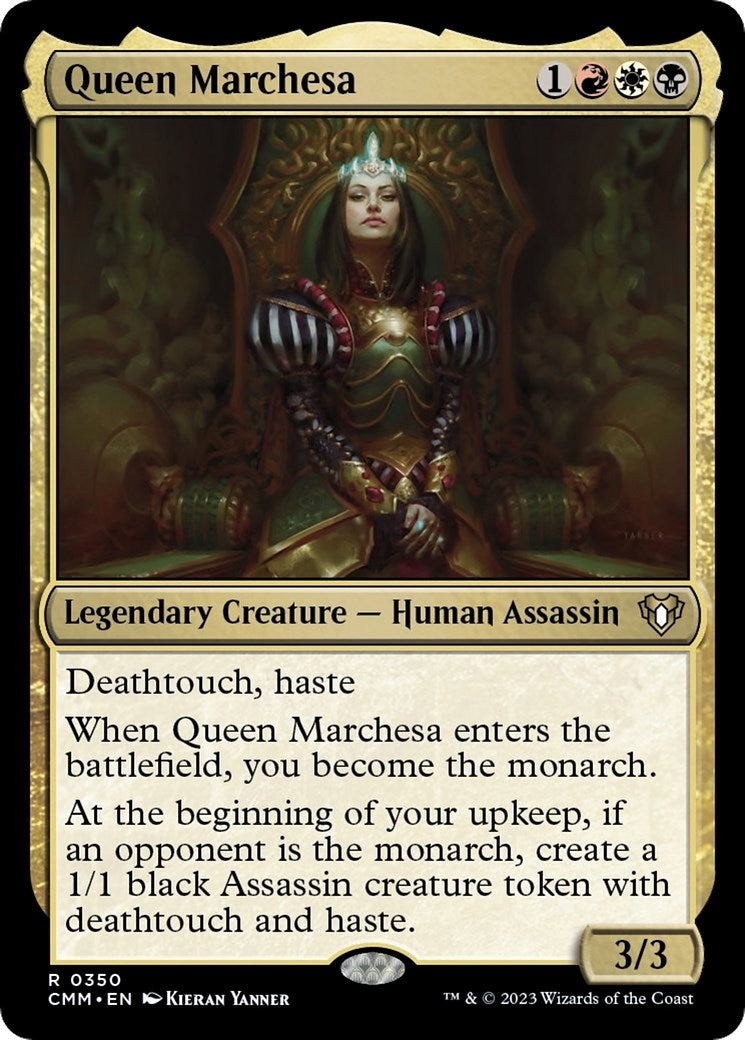 Queen Marchesa (350) [CMM] - MTG Single