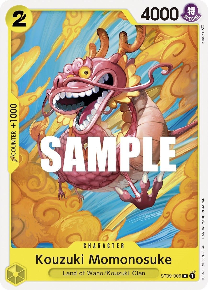 Kouzuki Momonosuke (9006) (ST-09) - One Piece Card Game Single