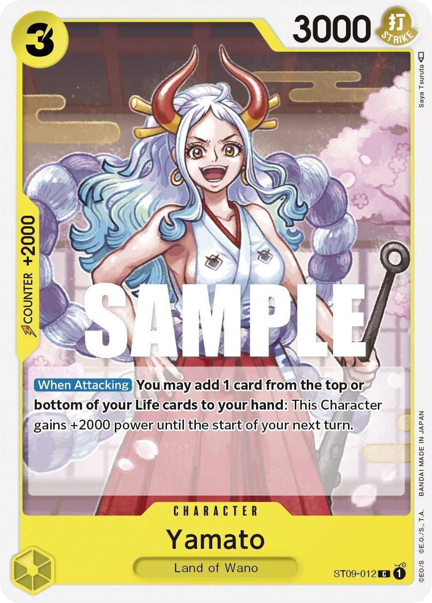 Yamato (012) (9012) (ST-09) - One Piece Card Game Single
