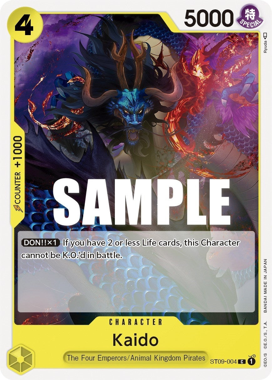 Kaido (9004) (ST-09) - One Piece Card Game Single