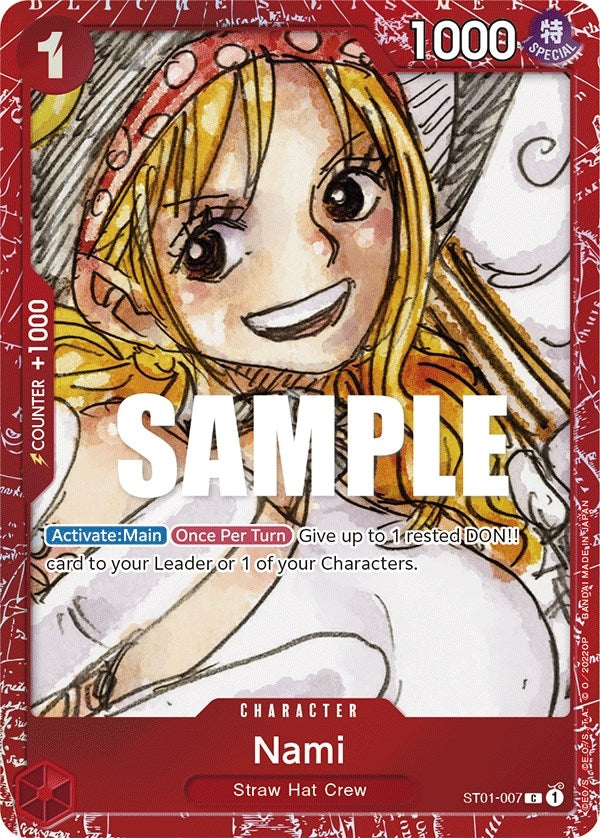 Nami (Premium Card Collection -ONE PIECE FILM RED Edition-) (1007) (OP-PR) - One Piece Card Game Single