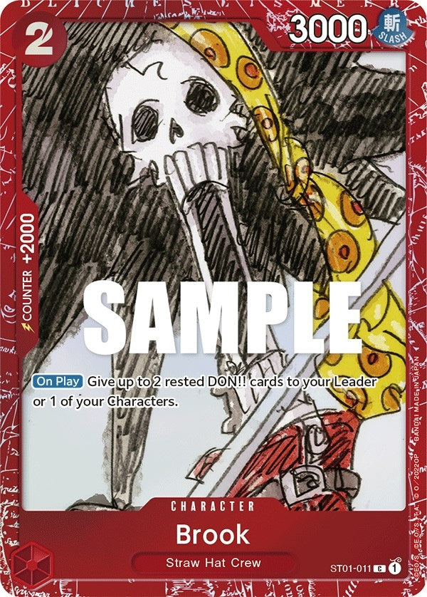 Brook (Premium Card Collection -ONE PIECE FILM RED Edition-) (1011) (OP-PR) - One Piece Card Game Single