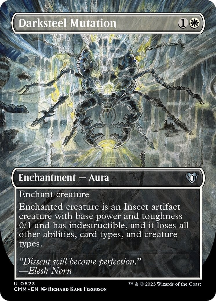 Darksteel Mutation (Borderless) (623) [CMM] - MTG Single