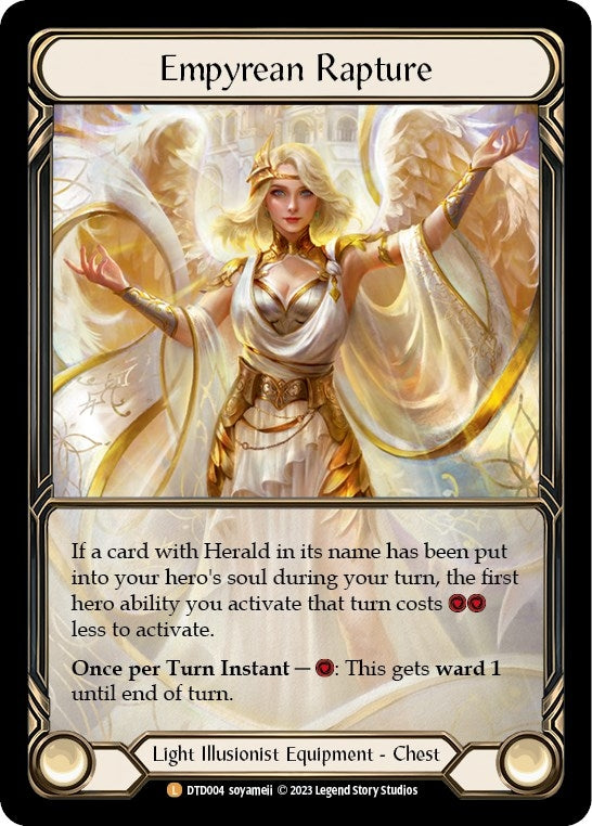 Empyrean Rapture (Extended Art) (4) [DTD] - Flesh and Blood TCG Single