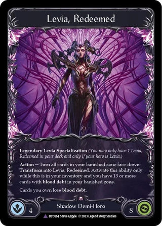 Levia Redeemed // Blasmophet Levia Consumed (Marvel) (164) [DTD] - Flesh and Blood TCG Single