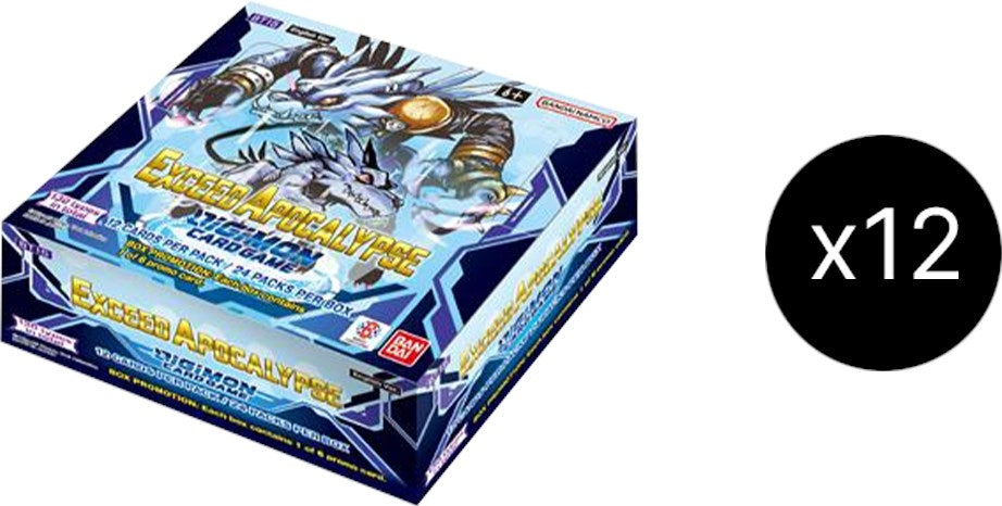Exceed Apocalypse Booster Box Case [BT15] - Digimon Card Game Sealed