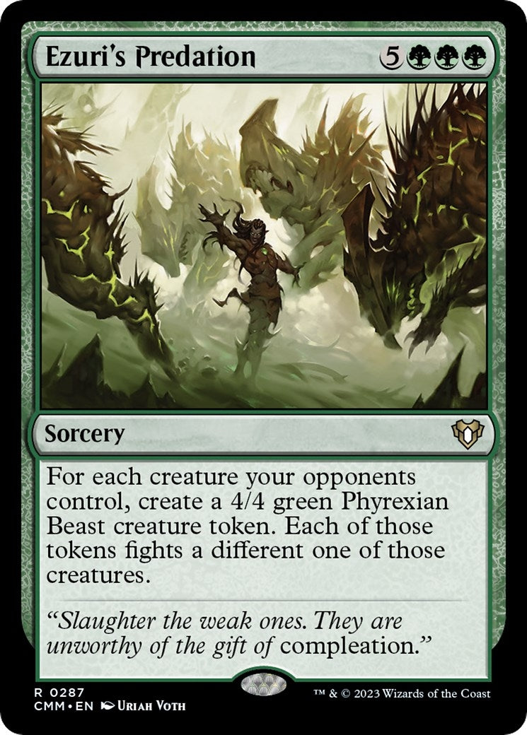 Ezuri’s Predation (287) [CMM] - MTG Single