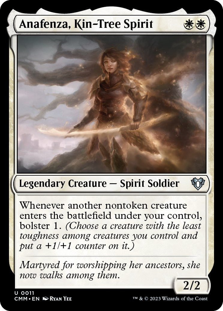 Anafenza Kin-Tree Spirit (11) [CMM] - MTG Single