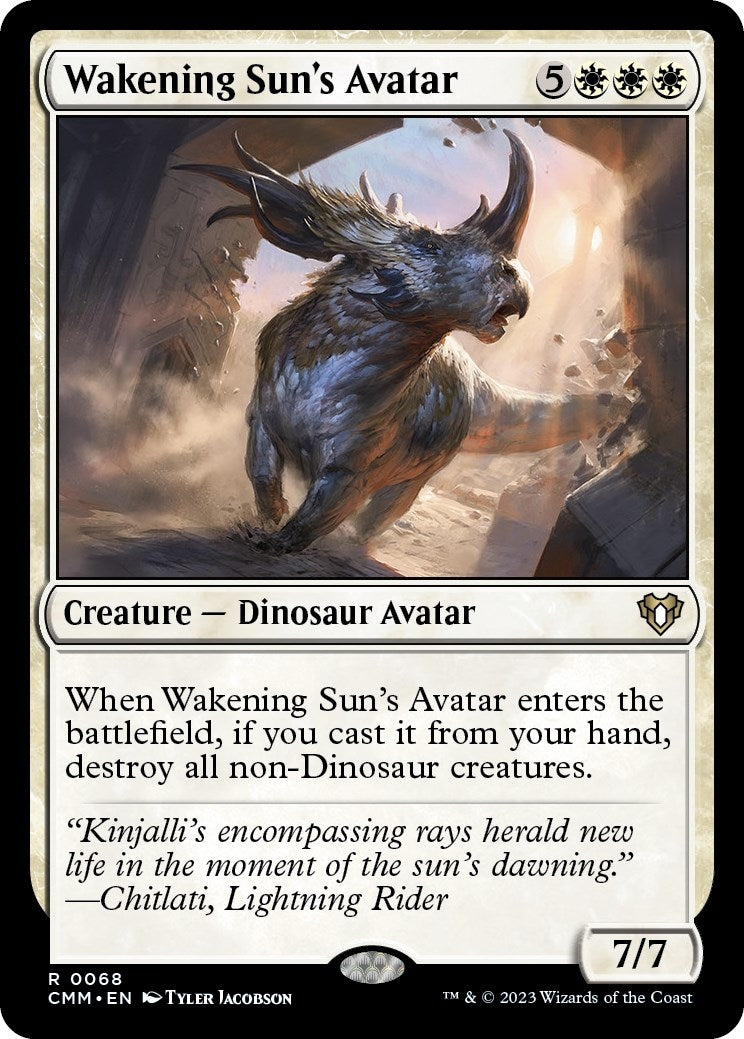 Wakening Sun’s Avatar (68) [CMM] - MTG Single