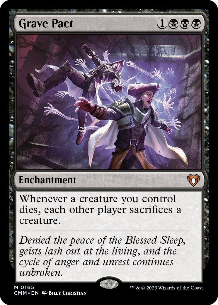 Grave Pact (165) [CMM] - MTG Single