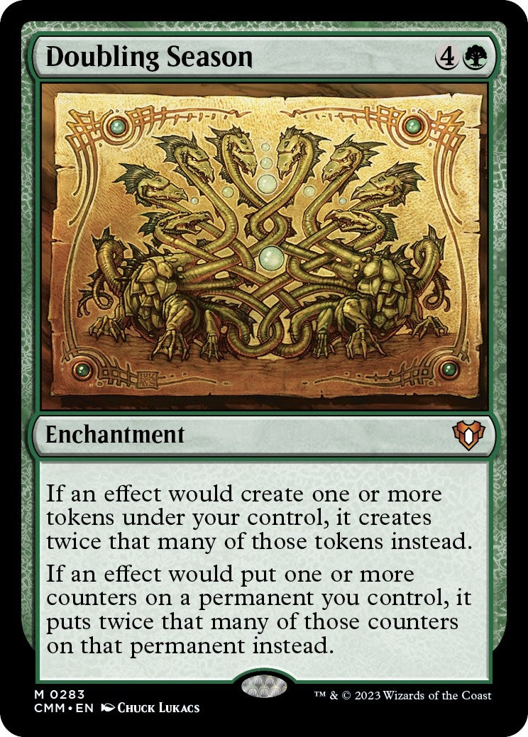 Doubling Season (283) [CMM] - MTG Single