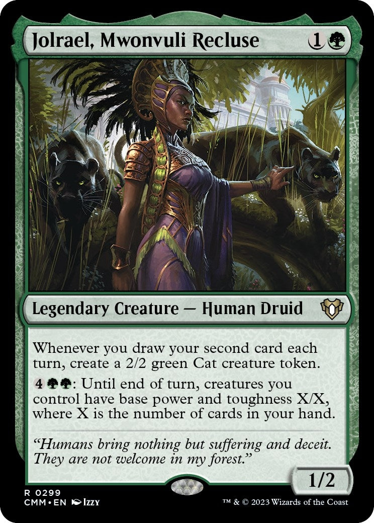 Jolrael Mwonvuli Recluse (299) [CMM] - MTG Single