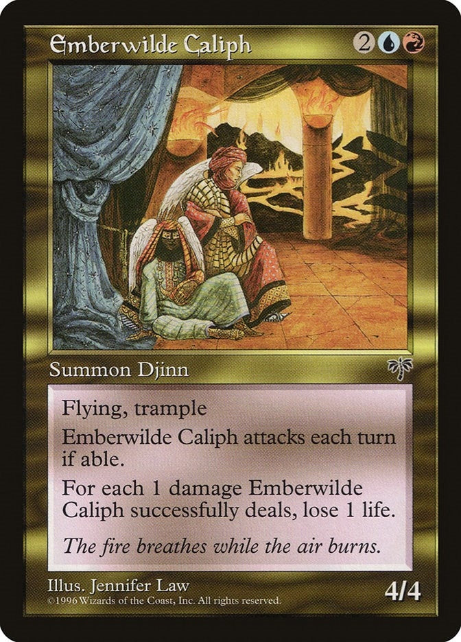 Emberwilde Caliph [MIR] - MTG Single