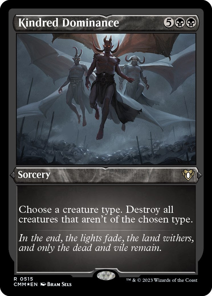 Kindred Dominance (Foil Etched) (515) [CMM] - MTG Single