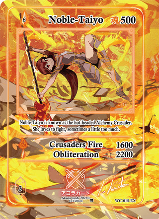 Noble-Taiyo (Extended Art) (Serial Numbered) (15) (WC1E) - Akora TCG Single