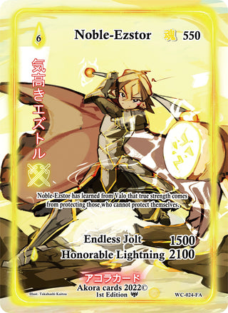Noble-Ezstor (Full Art) (24) (WC1E) - Akora TCG Single
