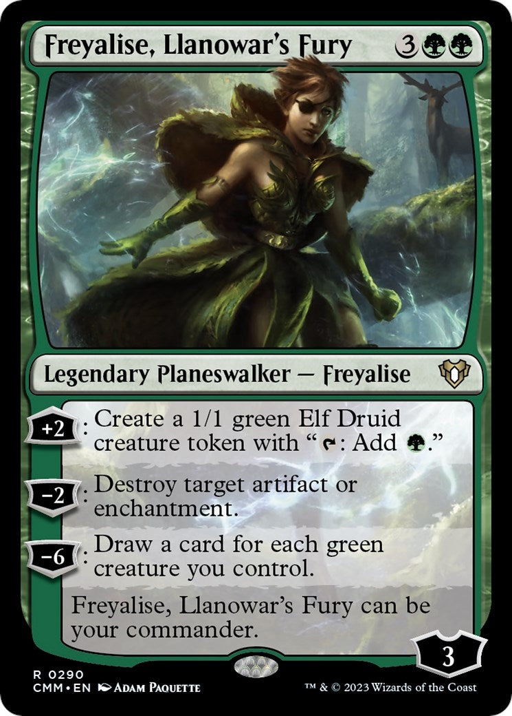 Freyalise Llanowar’s Fury (290) [CMM] - MTG Single