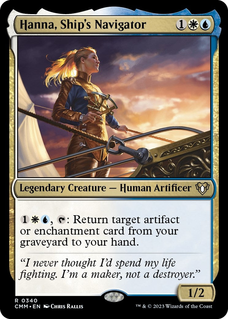 Hanna Ship’s Navigator (340) [CMM] - MTG Single