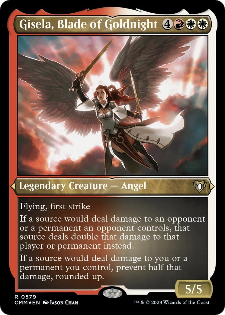 Gisela Blade of Goldnight (Foil Etched) (579) [CMM] - MTG Single
