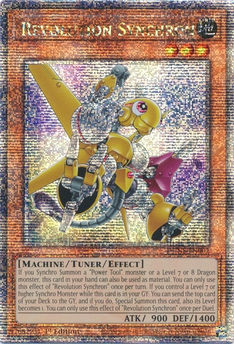 Revolution Synchron (Quarter Century Secret Rare) (2) (DUNE) - YuGiOh Single