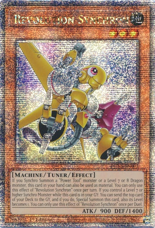 Revolution Synchron (Quarter Century Secret Rare) (2) (DUNE) - YuGiOh Single