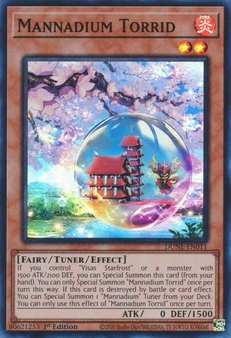 Mannadium Torrid (11) (DUNE) - YuGiOh Single