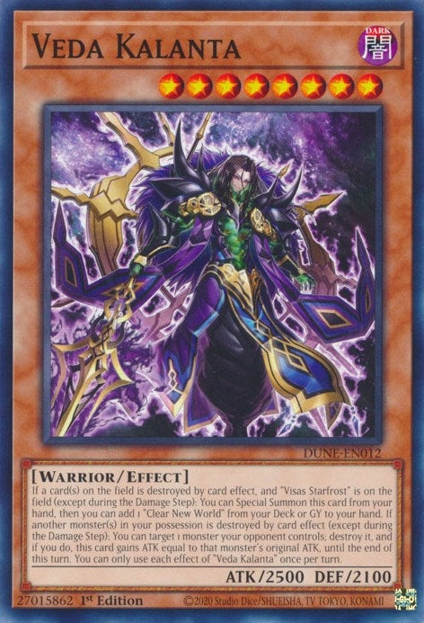 Veda Kalanta (12) (DUNE) - YuGiOh Single