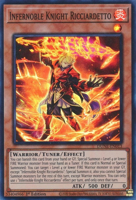 Infernoble Knight Ricciardetto (13) (DUNE) - YuGiOh Single