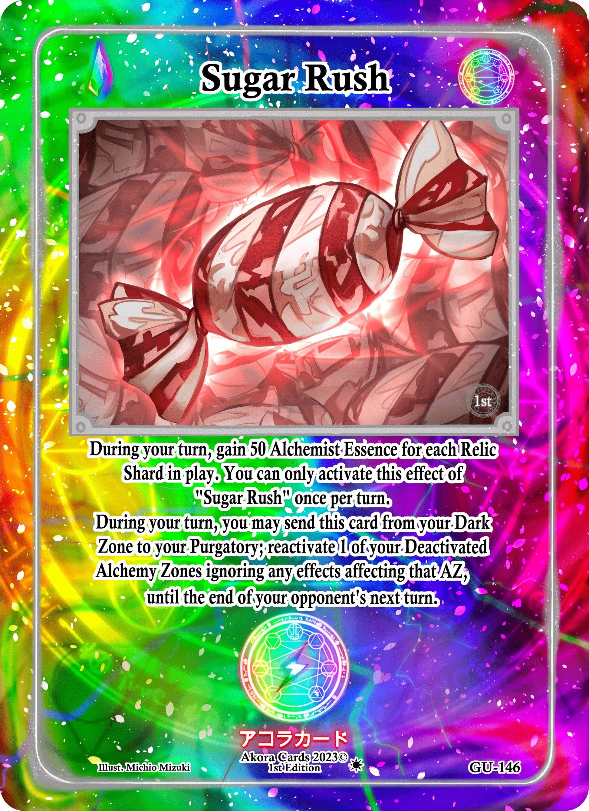 Sugar Rush (146) (GU1E) - Akora TCG Single